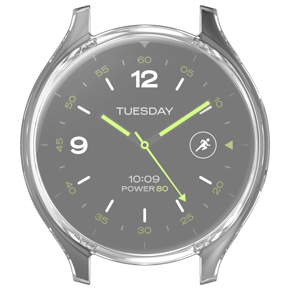 For Xiaomi Watch 2 TPU Watch Case Full Coverage Anti-scratch Clear Protective Cover - 6
