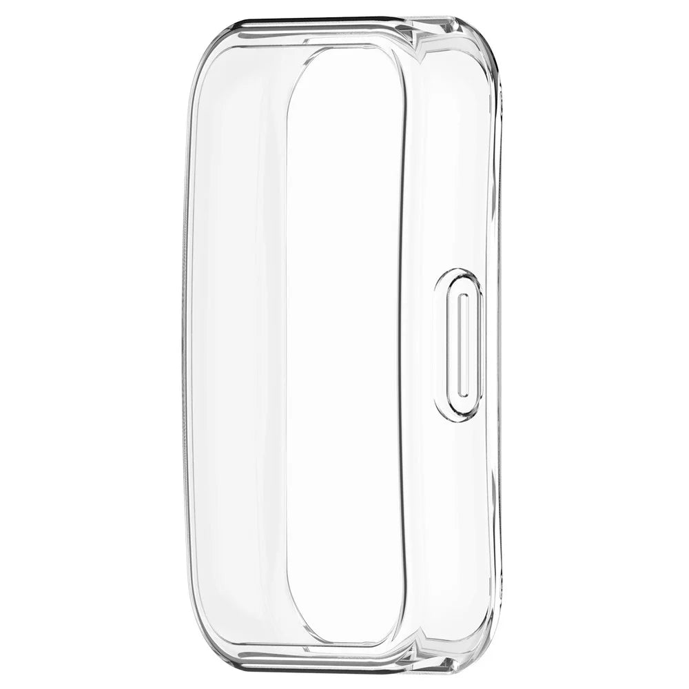 For Huawei Band 9 / 9 NFC / 8 / 8 NFC TPU Full Cover Watch Protective Case Electroplating Shell - Transparent White - 2