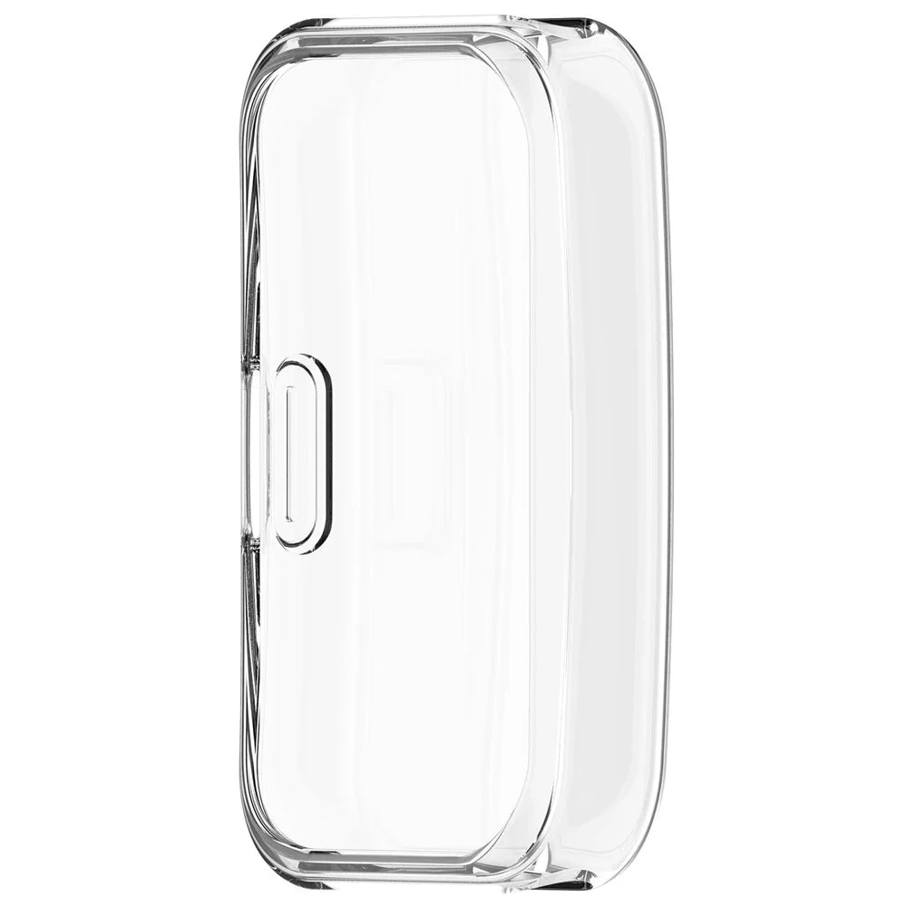 For Huawei Band 9 / 9 NFC / 8 / 8 NFC TPU Full Cover Watch Protective Case Electroplating Shell - Transparent White - 3