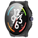 For Haylou Solar Lite (R001) Hard PC Watch Frame Cover with Tempered Glass Screen Film - Black - 5