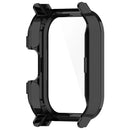 For Haylou Smart Watch 2 LS02 Anti-Drop PC Watch Case with Built-In Tempered Glass Film - Black - 3