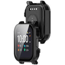 For Haylou Smart Watch 2 LS02 Anti-Drop PC Watch Case with Built-In Tempered Glass Film - Black - 6