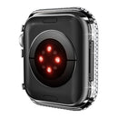 For Apple Watch Series SE3 / SE2 / SE1 /  6 / 5 / 4 40mm Watch Case Rhinestone Alloy Protective Frame - Black - 3