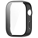 For Huawei Watch Fit 3 Watch Case PC Frame with Tempered Glass Screen Protector - Black - 2