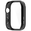 For Huawei Watch Fit 3 Watch Case PC Frame with Tempered Glass Screen Protector - Black - 3