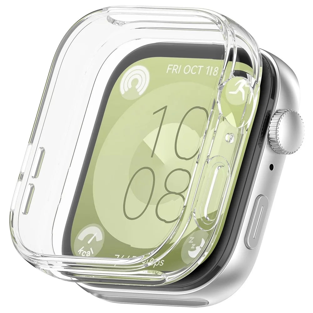 For Huawei Watch Fit 3 Anti-Scratch TPU Case Smartwatch Protector Watch Frame Cover - 1