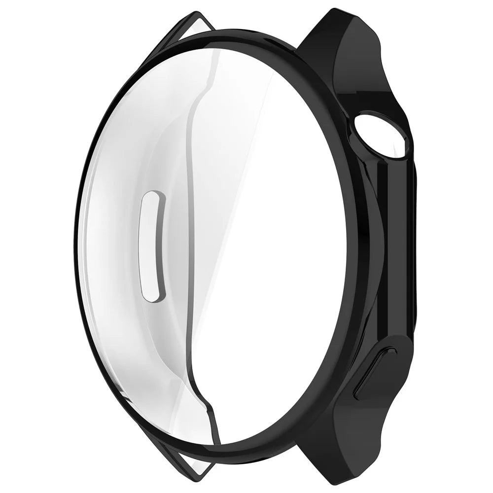 For Oppo Watch X / OnePlus Watch 2 Case Full Coverage Electroplating TPU Watch Cover - Black - 2
