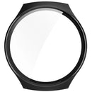 For Huawei Watch 4 Pro Space Edition Smartwatch PC Frame Case with Curved Tempered Glass Screen Film - Black - 4