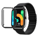 For Haylou GST Lite(LS13) / GST(LS09B) Case Hard PC Watch Case Cover with Screen Protector - Black - 5