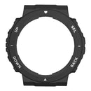 For Huami Amazfit Active Edge A2212 PC Frame Half Cover Smart Watch Bumper Case - Black / White - 4