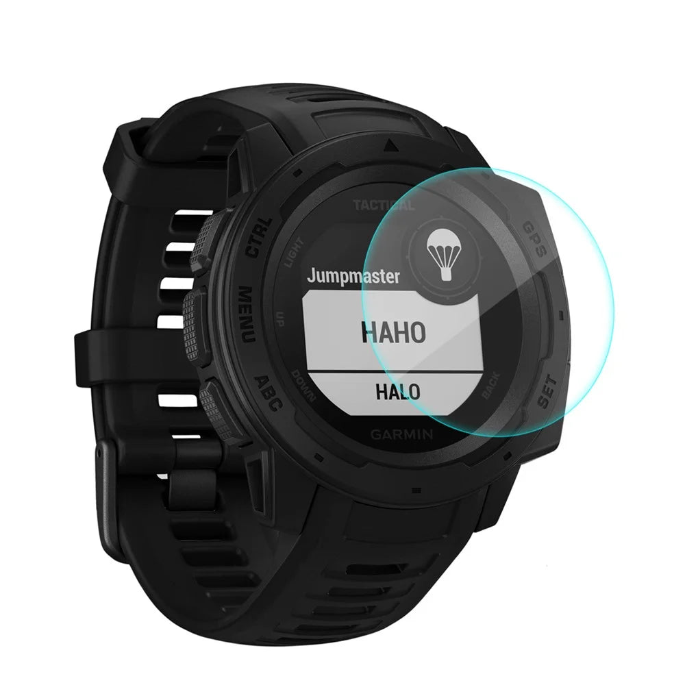 HAT PRINCE 0.2mm Tempered Glass Screen Film 9H 2.15D for Garmin Instinct / Instinct Tactical / Instinct Tide - 1