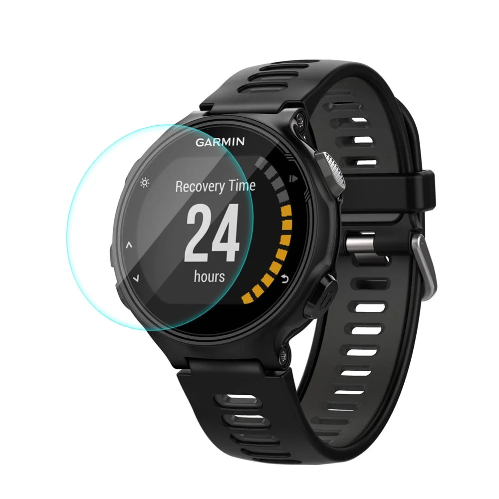 HAT PRINCE 0.2mm 9H 2.15D Tempered Glass Screen Guard Films for Garmin Forerunner 735 / 735XT - 1