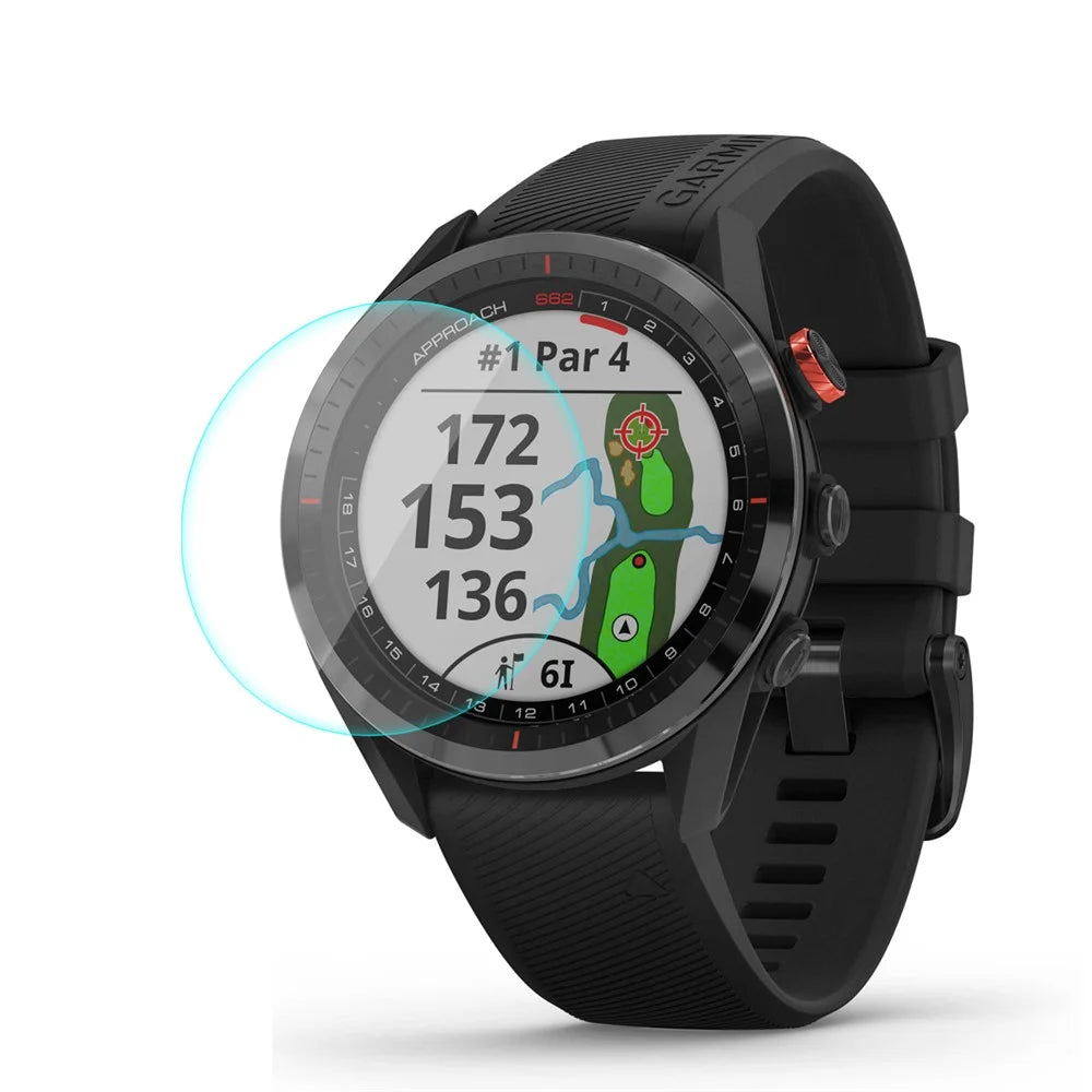 ENKAY HAT PRINCE 0.2mm Tempered Glass Screen Film 9H 2.15D for Garmin Approach S62 - 1