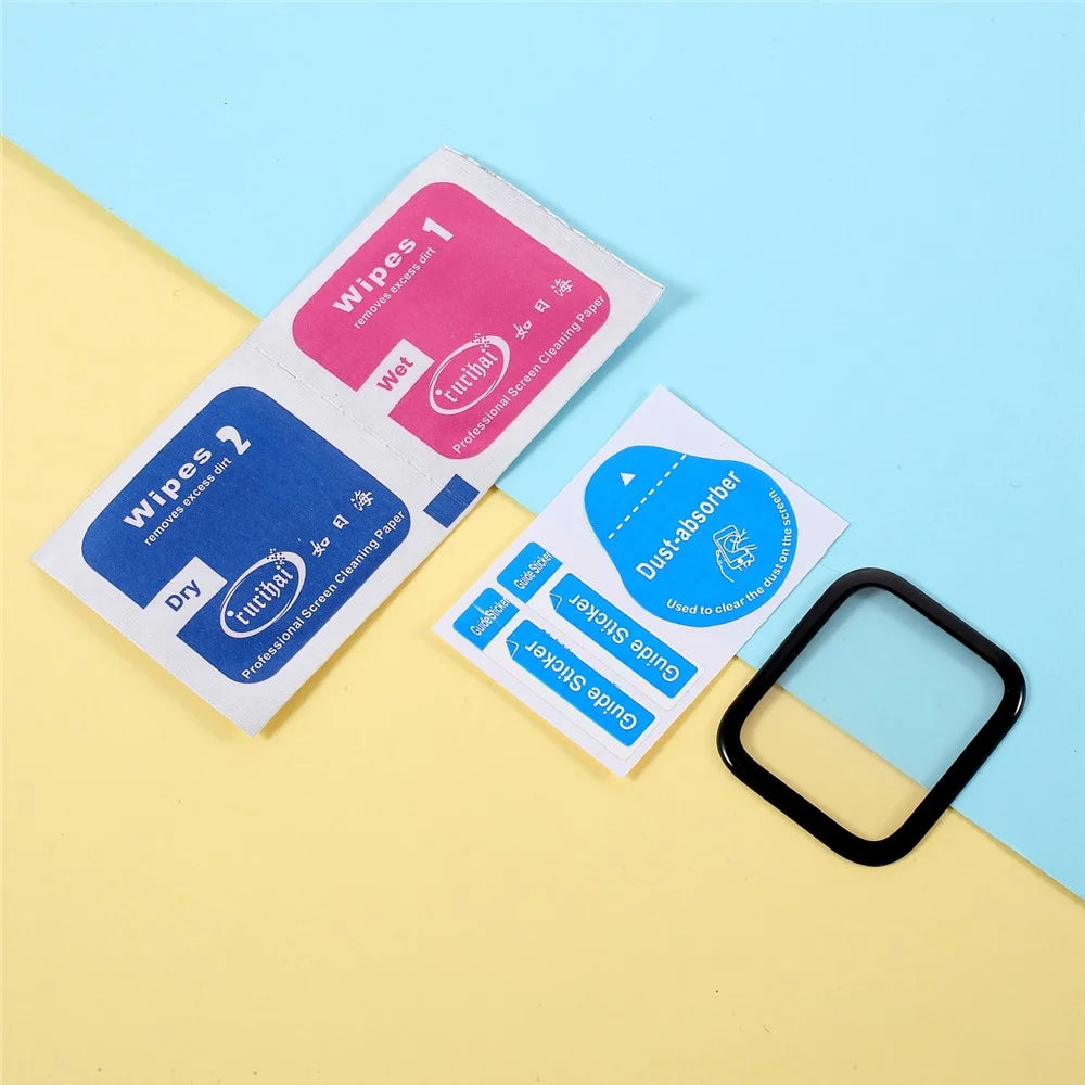 RURIHAI PMMA 3D Arc Edges Full Glue Screen Film for Apple Watch Series 6 44MM - 4