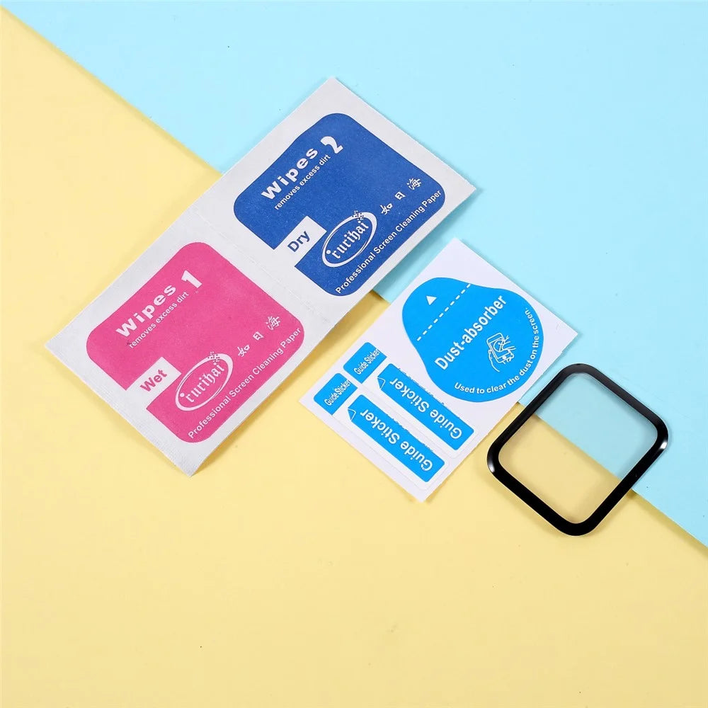 RURIHAI PMMA Material 3D Arc Edges Full Glue Screen Film for Apple Watch Series 6 40MM - 4