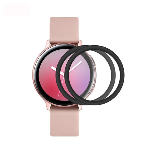 2Pcs/Set ENKAY HAT PRINCE 3D PC Edge + PMMA Full Size Screen Film for Samsung Galaxy Watch Active2 40mm - 1