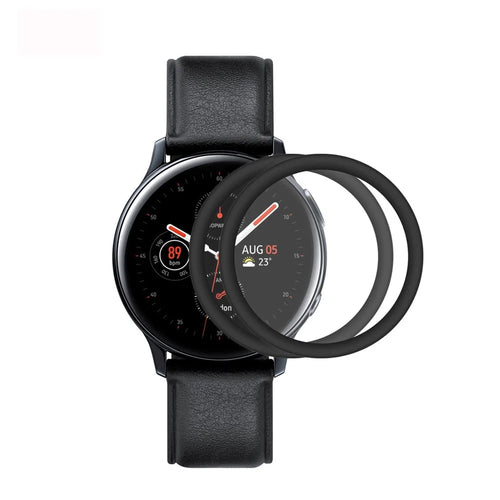 2Pcs/Set ENKAY HAT PRINCE 3D PC Edge + PMMA Full Coverage Screen Protector for Samsung Galaxy Watch Active2 44mm - 1
