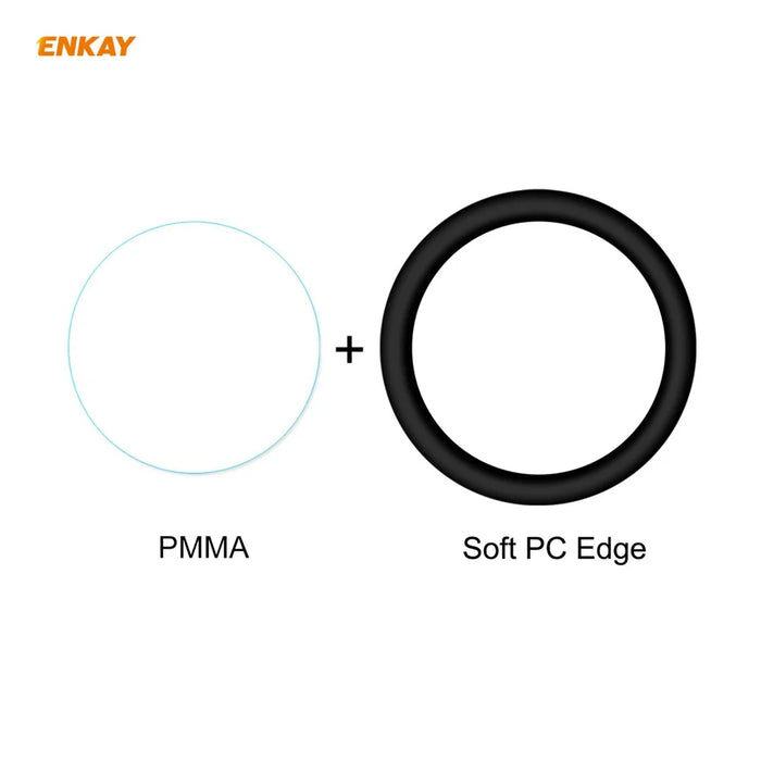 2Pcs/Set ENKAY HAT PRINCE 3D PC Edge + PMMA Full Coverage Screen Protector for Samsung Galaxy Watch Active2 44mm - 3