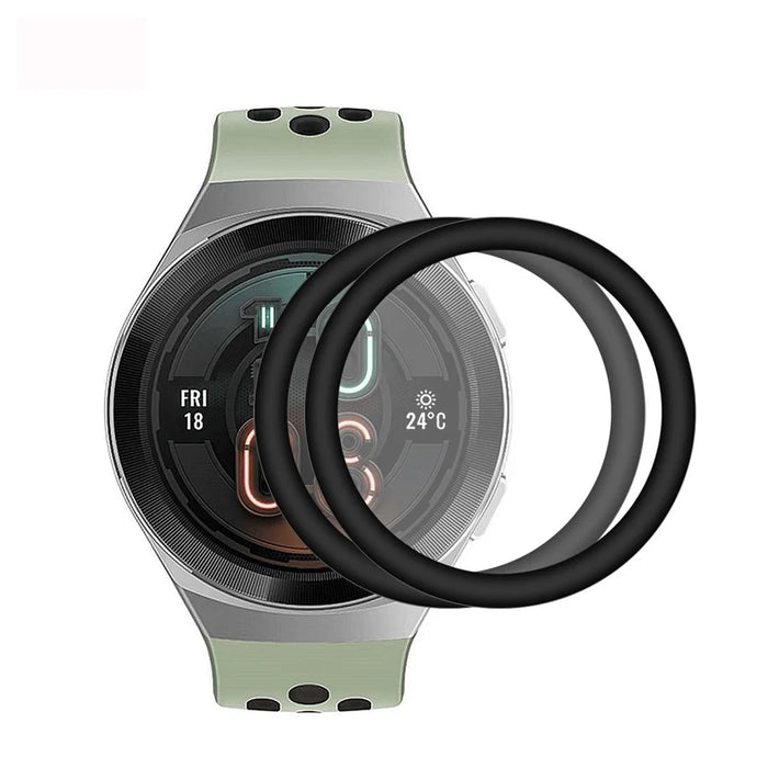 2Pcs/Set ENKAY HAT PRINCE 3D PC Edge + PMMA Full Screen Protector for Huawei Watch GT 2e 46mm - Without Scale - 1