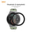 2Pcs/Set ENKAY HAT PRINCE 3D PC Edge + PMMA Full Screen Protector for Huawei Watch GT 2e 46mm - Without Scale - 4