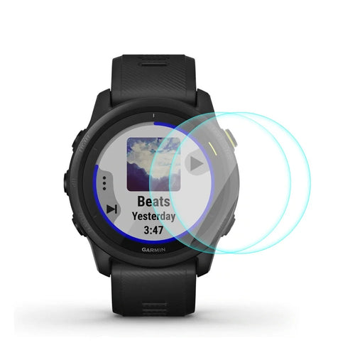 2Pcs / Set ENKAY HAT PRINCE 0.2mm 9H 2.15D Arc Edge Tempered Glass Watch Screen Film for Garmin Forerunner 745 - 1