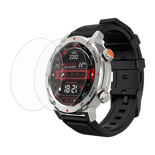 2Pcs For Imilab Imiki D2 Watch Screen Protector Ultra Clear Tempered Glass 2.5D Arc Edge Film - 1