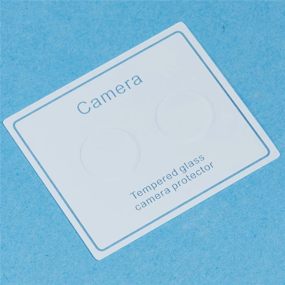 2 Set For Sony Xperia 10 VI Camera Lens Protector Individual Tempered Glass Straight Edges Lens Film - 4