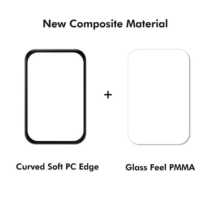 ENKAY HAT PRINCE 10Pcs For Samsung Galaxy Fit3 Screen Protector 3D Curved Edge PMMA Watch Film - 3