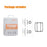 ENKAY HAT PRINCE 2Pcs For Samsung Galaxy Fit3 PMMA Screen Protector 3D Curved Edge HD Clear Watch Film - 6