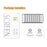 ENKAY HAT PRINCE 10Pcs For Samsung Galaxy Fit2 Screen Protector PC Curved Edge + PMMA Watch Film - 6