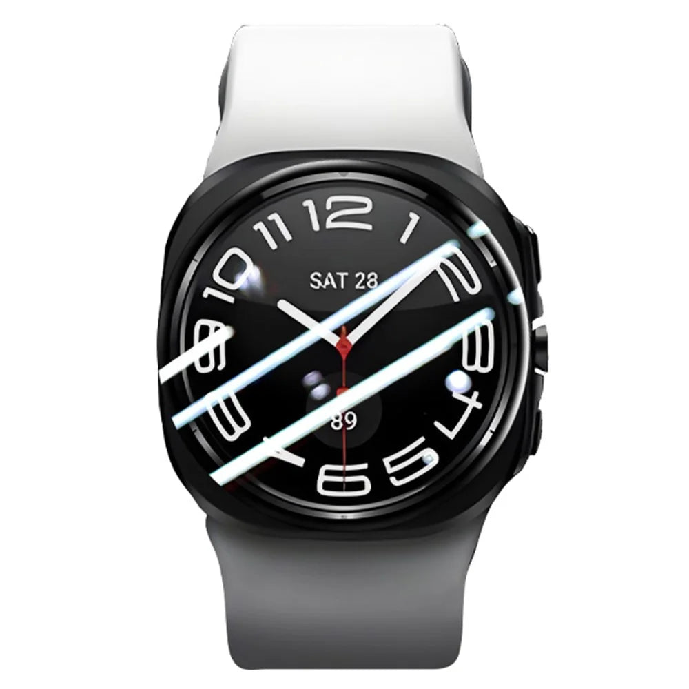 RURIHAI For Samsung Galaxy Watch7 44mm / Watch6 44mm PMMA Screen Protector 3D Full Glue Watch Screen Film - 2