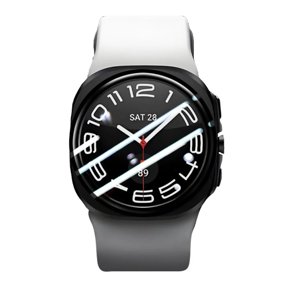 RURIHAI For Samsung Galaxy Watch7 40mm / Watch6 40mm Screen Protector 3D PMMA Watch Film Full Glue - 2
