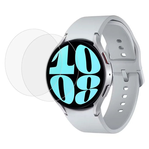 2Pcs For Samsung Galaxy Watch7 44mm / Watch6 44mm Watch Screen Protector 2.5D Arc Edge HD Tempered Glass Film - 1