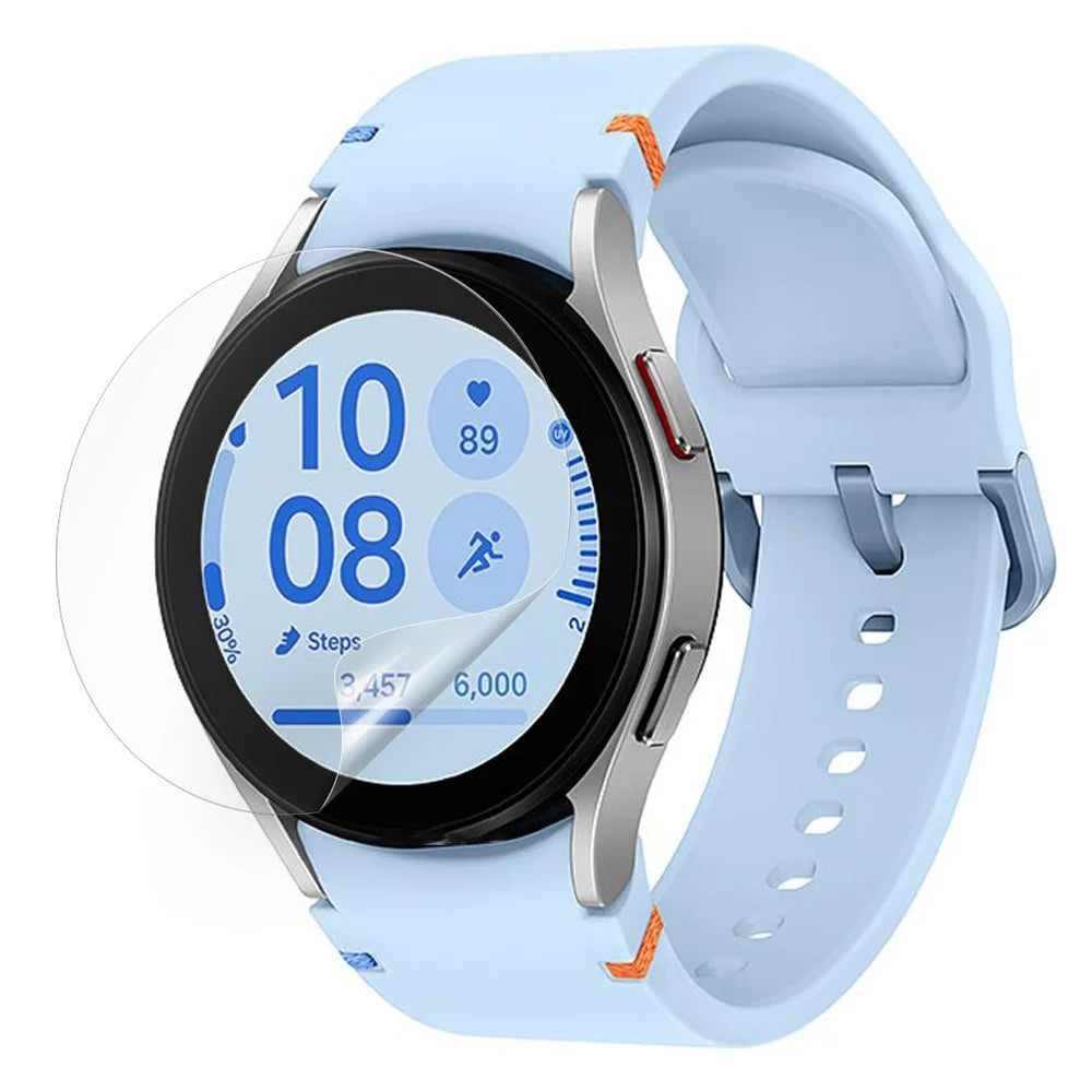 For Samsung Galaxy Watch FE 40mm Matte TPU Film Round Smartwatch Screen Protector - 1