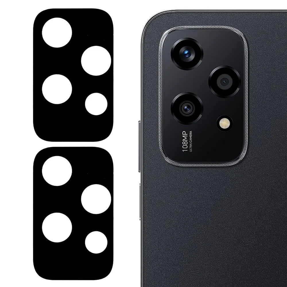 2Pcs For Honor 200 Lite Camera Lens Protector Silk Printing Tempered Glass Rear Lens Film - 1