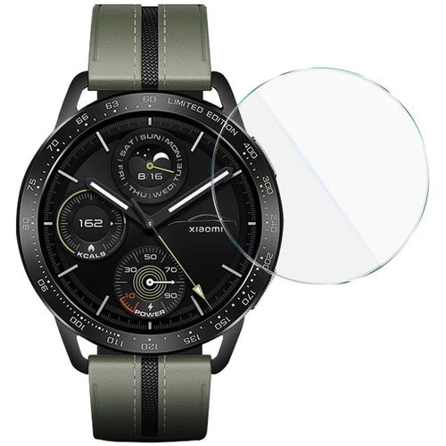 IMAK For Xiaomi Watch S3 eSIM Version Screen Protector Tempered Glass Film with Self-Positioning Tool - 1