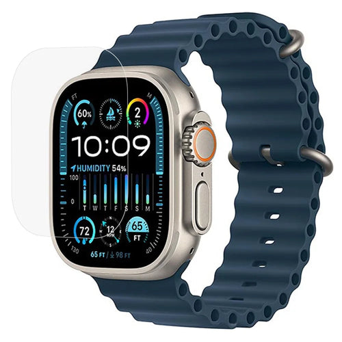 For Apple Watch Ultra 3 / Ultra 2 / Ultra 49mm Screen Protector Smart Watch Matte Soft TPU Film - 1