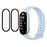 2Pcs / Pack For Xiaomi Smart Band 9 Watch Screen Protector Anti-Scratch PMMA Film (Black Edge) - 1