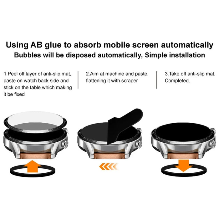 IMAK For Xiaomi Watch S4 Sport PMMA Screen Protector Sensitive Touch Watch Film - 7
