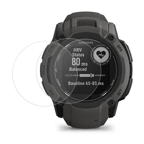 2Pcs For Garmin Instinct 2X TPU Watch Screen Protector Ultra Clear - 1