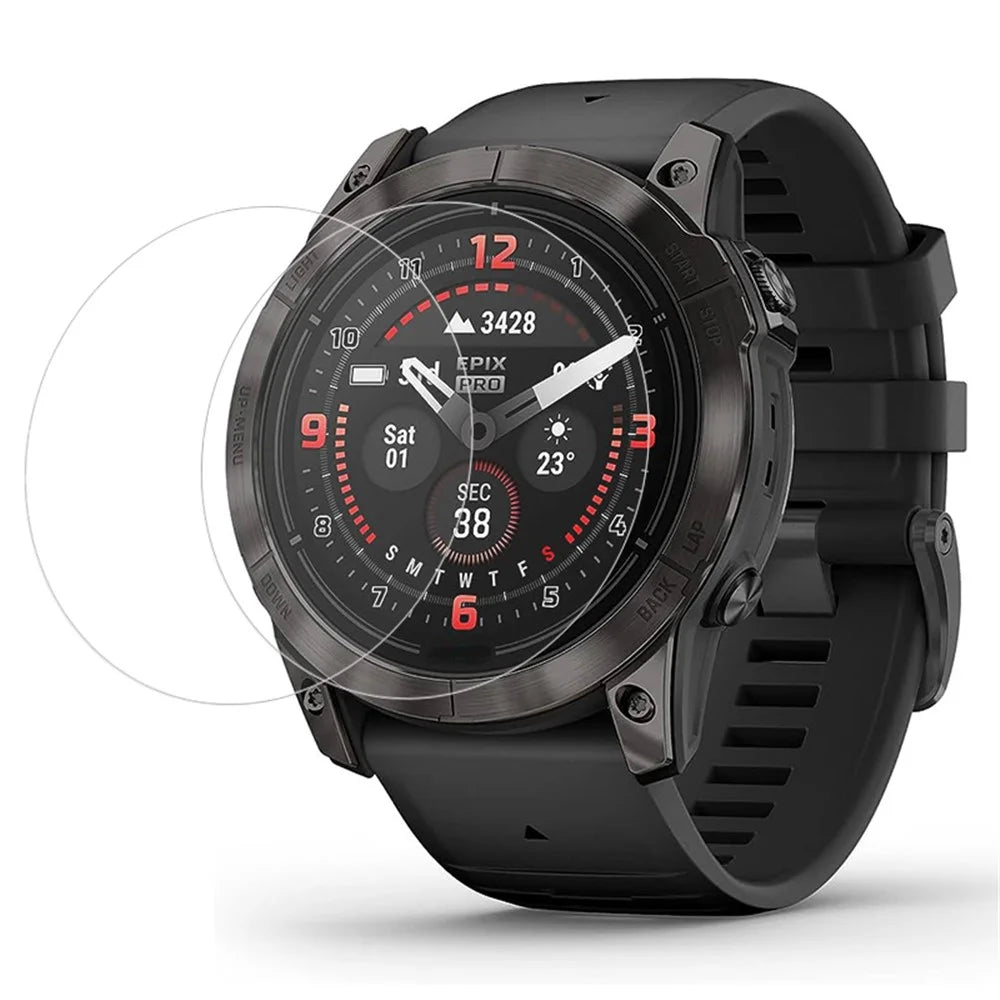 2Pcs For Garmin epix Pro (Gen 2) 42mm Watch Screen Protector TPU Screen Film - 1