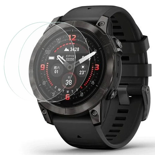 2Pcs For Garmin epix Pro (Gen 2) 42mm Screen Protector 2.5D Tempered Glass Film - 1