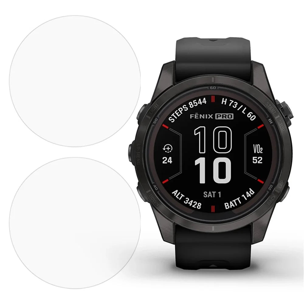2Pcs For Garmin Fenix 7 Pro 47mm Screen Protector Anti-scratch Watch TPU Screen Film - 1