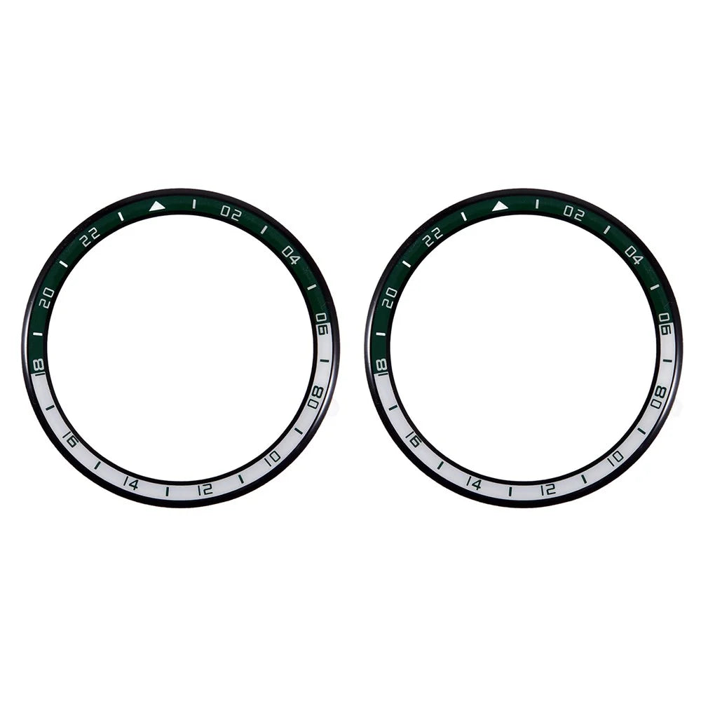 2Pcs / Pack For OnePlus Watch 2R Watch Screen Protector HD Clear PMMA Film (Black Edge) - Green - 2