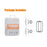 ENKAY HAT PRINCE 2Pcs For Xiaomi Smart Band 9 Screen Protector 3D Curved PC+PMMA Watch Screen Film - 7