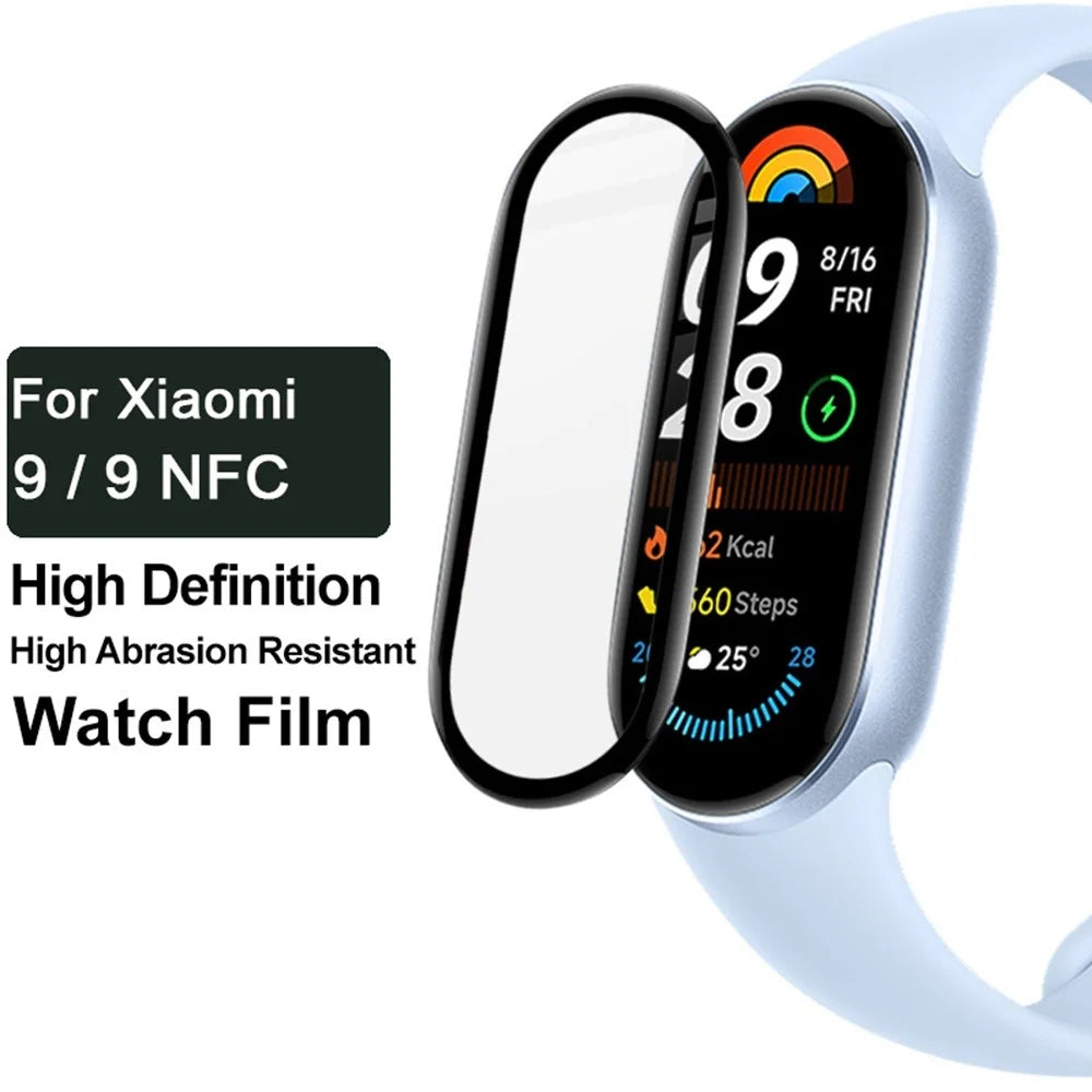 IMAK For Xiaomi Smart Band 9 NFC / Smart Band 9 Screen Protector PMMA HD Clear Watch Film - 2