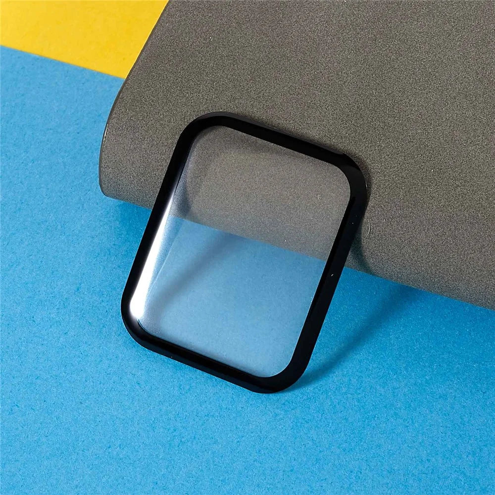 2Pcs / Pack For COLMI P81 Watch Screen Protector HD Clear PMMA Film (Black Edge) - Black - 3