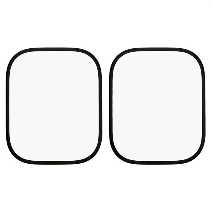 2Pcs / Pack For Apple Watch Series 11 46mm / 10 46mm Watch Screen Protector HD Clear PMMA Film (Black Edge) - Black - 2