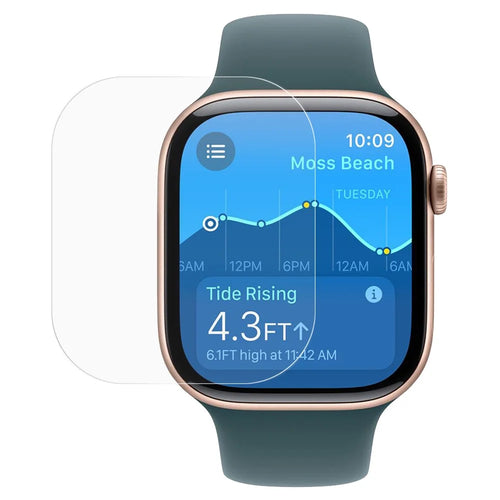 For Apple Watch Series 11 42mm / 10 42mm Screen Protector TPU HD Clear Smart Watch Film - 1