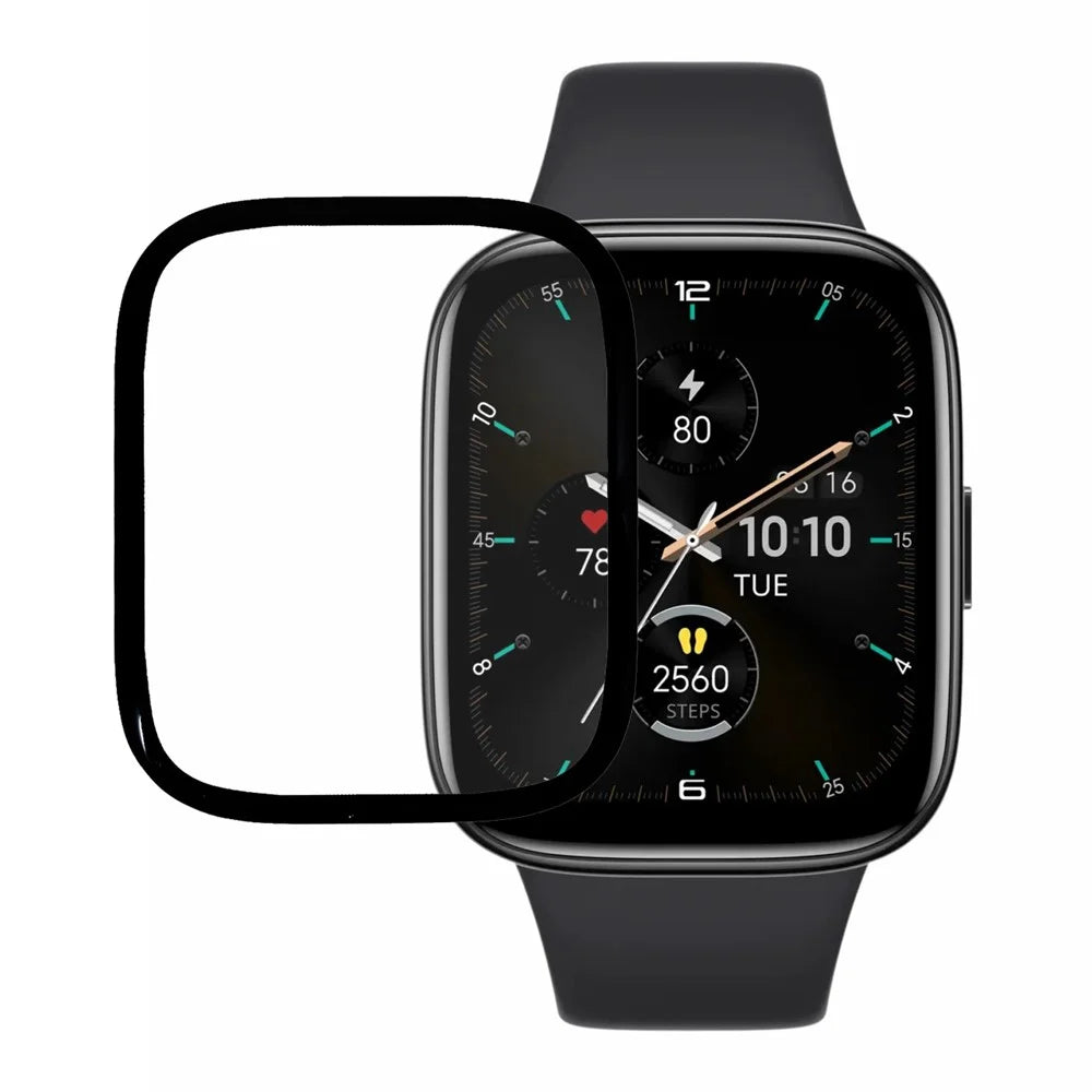 For Xiaomi Redmi Watch 5 Active Full Screen Protector Black Edge Soft PMMA Smartwatch Screen Film - 1